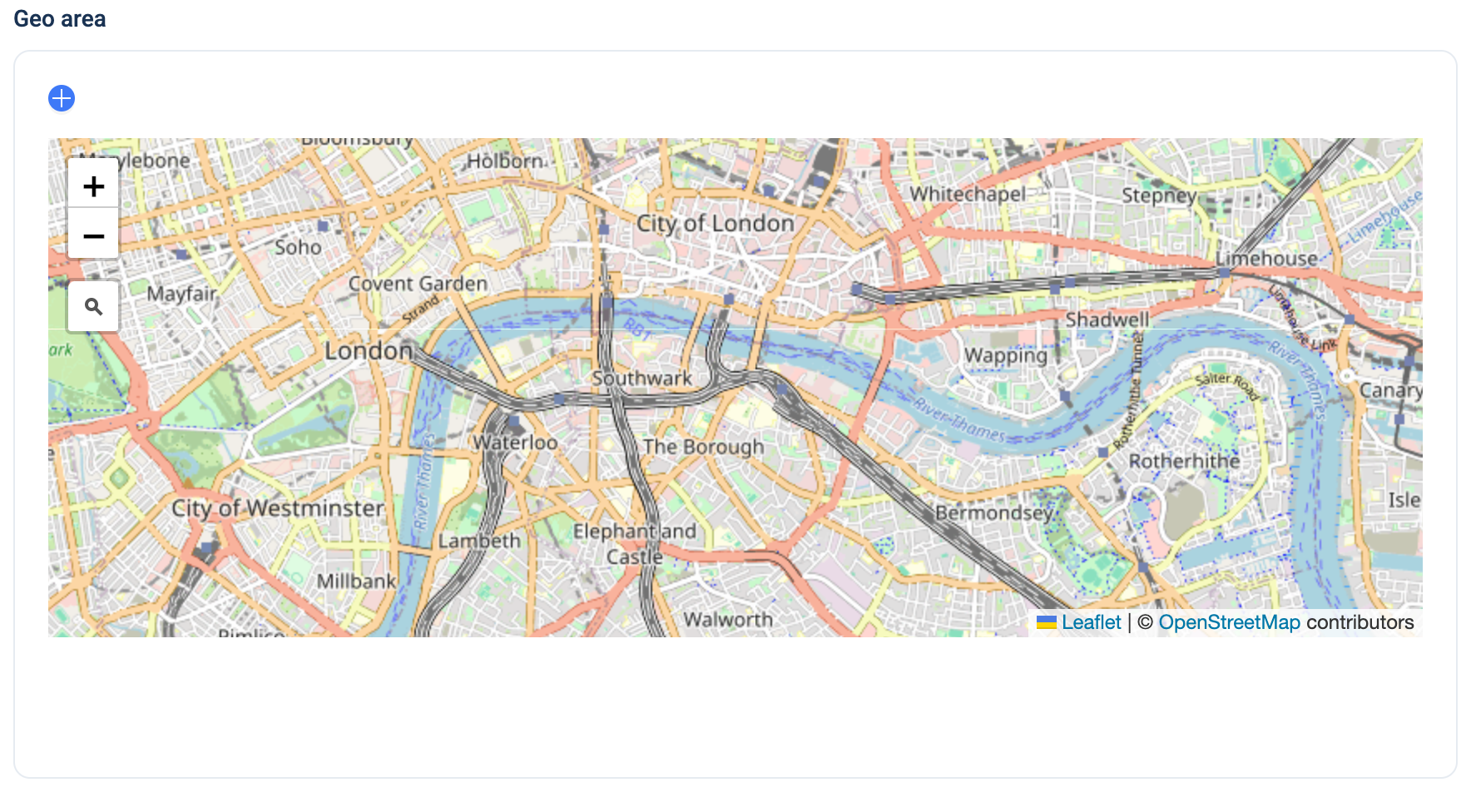 A GEO Area question on the web
