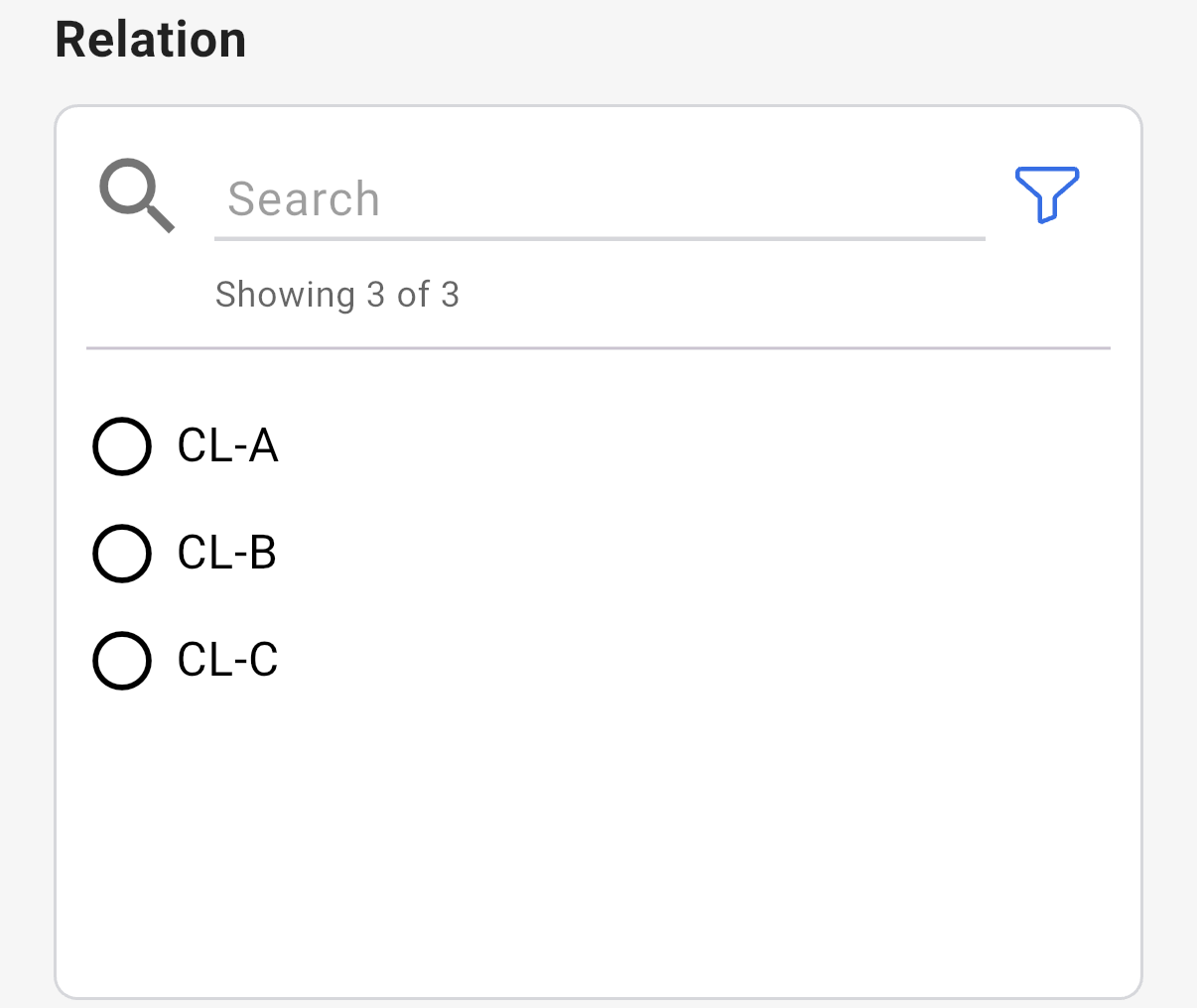 The Relation question in the 3D app